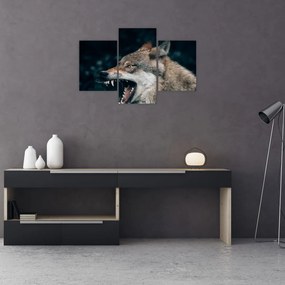 Tablou cu lup (90x60 cm)