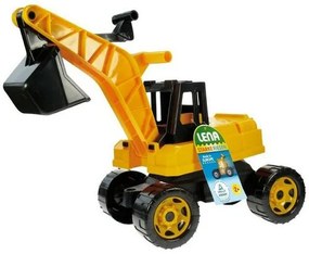 Excavator Lena Giga Trucks galben-negru, 70 cm