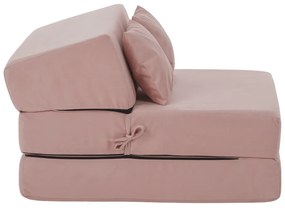 Scaun pliant/saltea PELOS, rozu