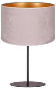 Duolla - Lampă de masă ROLLER 1xE14/15W/230V gri/aurie