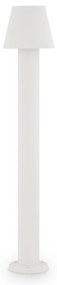 Stalp LED mic pentru iluminat exterior IP65 Harz alb