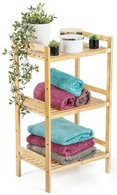 Raftier din bambus G21, 3 etajere, 3 etaje