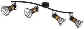 Globo 54814-4 - Lampă spot PURRA 4xE14/40W/230V