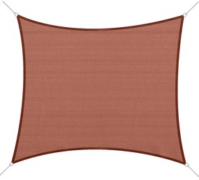 Outsunny Parasol pentru Protecție UV, Copertină Dreptunghiulară HDPE Gri 4 x 4 x 4 m | Aosom Romania