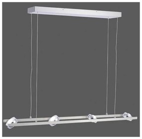 Lustră LED RGB dimabilă OPTI 8xLED/3W/230V Leuchten Direkt 12470-55 + telecomandă