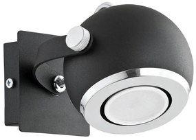 Spot de perete Argon 3638 KOS 1xGU10/5W/230V negru/crom