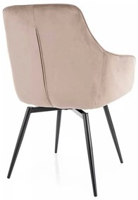 Scaun de bucătărie Montale Velvet, bej