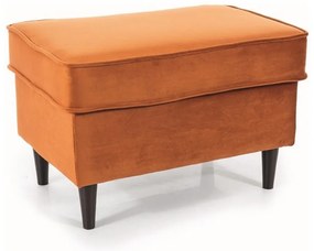 Scaun Ron Velvet, portocaliu