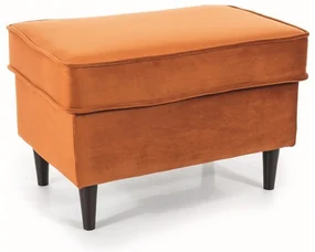 Scaun Ron Velvet, portocaliu