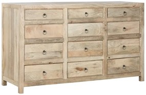Comoda din lemn de mango, natur, Redwood