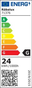 Plafoniera LED design geometric Heleth 48x33cm