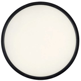 Plafoniera LED slim 30cm Paulos negru/alb