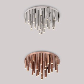 Plafoniera LED dimabila design Premium Class Quality ORGANIC crom