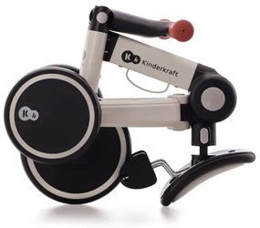 Tricicletă 3 în 1 pentru copii KINDERKRAFT 4TRIKE gri