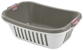 Set coș de rufe Heidrun din 2 piese , 58 x 40 x 23cm