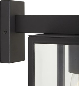 Lampă industrială de exterior de perete gri închis IP44 - Sutton Down