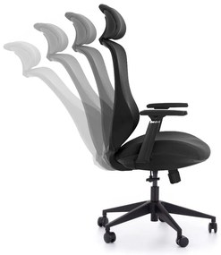 Scaun de birou Renato, negru