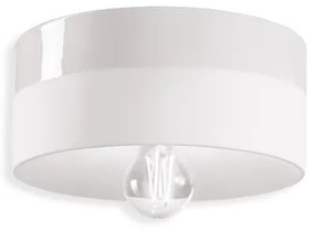 Plafoniera design italian realizat manual din ceramica PI, D.25cm