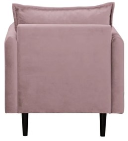 Fotoliu mov lavandă cu tapițerie din catifea Juli – Ropez