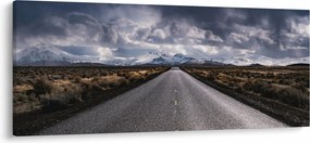 Tablou drumului în deșert (120x50 cm)