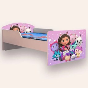 Pat fete Papusa Gabby Mic 2-8 Ani Cu Saltea Inclusa 140x70 Cmg49440831308116