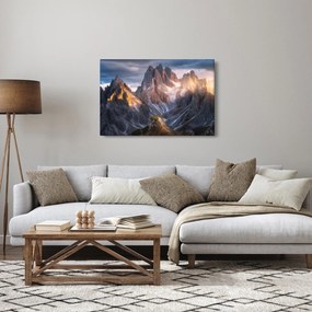 Tablou - Panoramă de munte (90x60 cm)