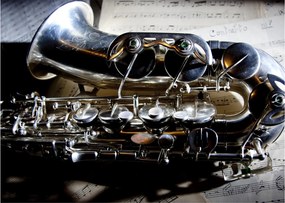 Tablou - Saxofon (70x50 cm)
