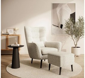 Taburete Veneza V2  (crem + negru). 1099370