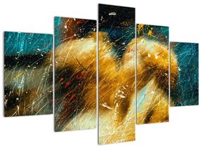 Tablou - Îngerii sărutăndu-se (150x105 cm)