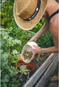 Coș pentru compost teracotă – Plastia