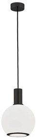 Lustra / Pendul design modern SAGUNTO 20cm, negru