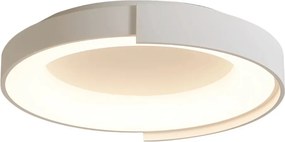 Plafoniera LED design circular Aruba 60cm alba