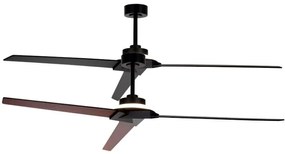 Lustra LED, Ventilator cu telecomanda, IP44, BRISA MA-8723