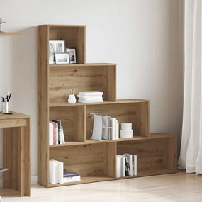 vidaXL Bibliotecă, stejar artizanal,157x24x160 cm, lemn prelucrat