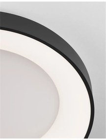 Plafoniera LED 3000K moderna 60cm RANDO THIN negru NVL-9353853