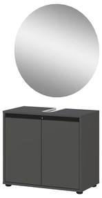 Set mobilă de baie gri antracit Lemont – Germania