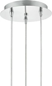 Där Lighting LYA0350 - Lustru suspendat pe cablu LYALL 3xG9/40W/230V crom lucios