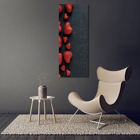 Print pe canvas Inima pe o placă