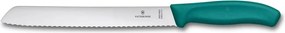 Victorinox - Cuțit de pâine SWISS CLASSIC, 21 cm, turcoaz