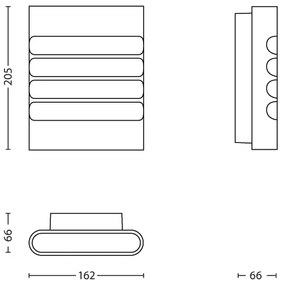 Corp de iluminat LED de exterior MYGARDEN RACCOON LED/3W IP44 Philips 17273/47/16