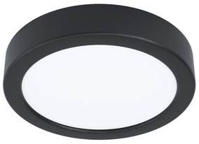 Plafonieră neagră LED FUEVA 5 – EGLO