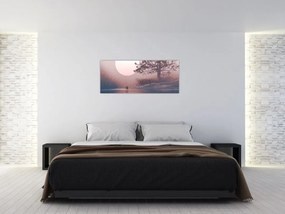 Tablou Perechea îndrăgostită (120x50 cm)