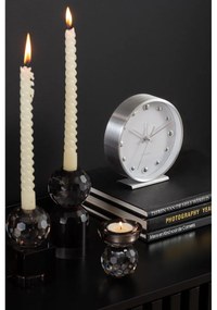 Karlsson 5970WH ceas de masă/ceas cu alarmă, alb,diametru  16 cm