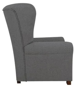 Fotoliu cu aripi VIVA, gri închis