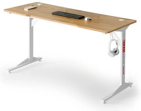 Masă PC Matts 140 (stejar + alb). 1109790