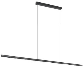 Lustra LED suspendata liniara MECA 38W negru 4000K