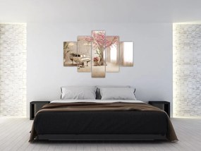 Tablou - Interior de vis cu pian (150x105 cm)