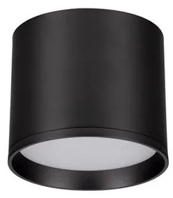 Spot aplicat, Plafoniera LED Ziaza negru, 10cm