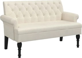 vidaXL Bancă cu spătar, 120x62x75,5 cm, in