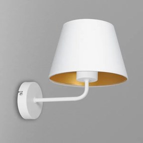Lampă de perete ARDEN 1xE27/60W/230V alb/auriu